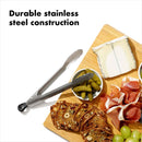 stainless steel locking mini tongs