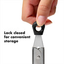stainless steel locking mini tongs