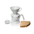 hario v60 grey plastic and server set