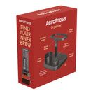 aeropress organizer stand black