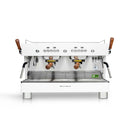 white barista t plus 2 group machine