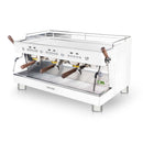 white barista t plus 3 group machine