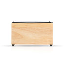 barista basics maple knockbox six by six by four inches