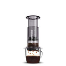 aeropress clear black espresso brewer