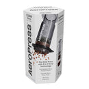 aeropress clear black espresso brewer