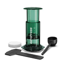 aeropress clear green espresso brewer
