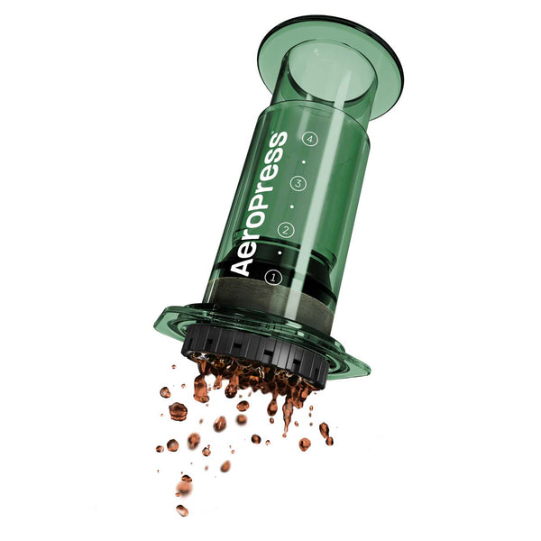 aeropress clear green espresso brewer