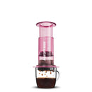 aeropress clear pink espresso brewer