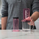 aeropress clear pink espresso brewer