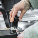 black compressore espresso tamper