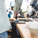 black compressore espresso tamper