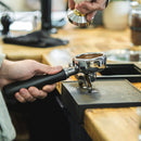 white design 5 espresso tamper