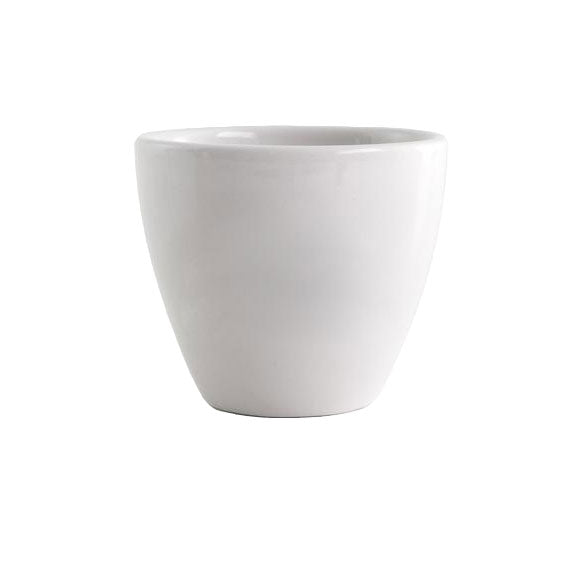 white porcelain cupping bowl
