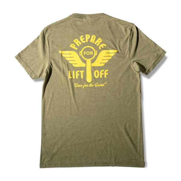 prepare for lift off tee shirt