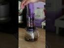 aeropress clear purple espresso brewer video