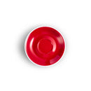 mint egg shaped espresso cup and saucer