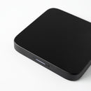 acaia umbra lunar scale black in use on an espresso machine