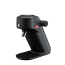 mahlkonig x64 sd single dose grinder in black with anti-popcorning accessory