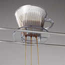 kalita style 102 plastic dripper brewing coffee