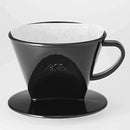 kalita plastic dripper 103 black with filter