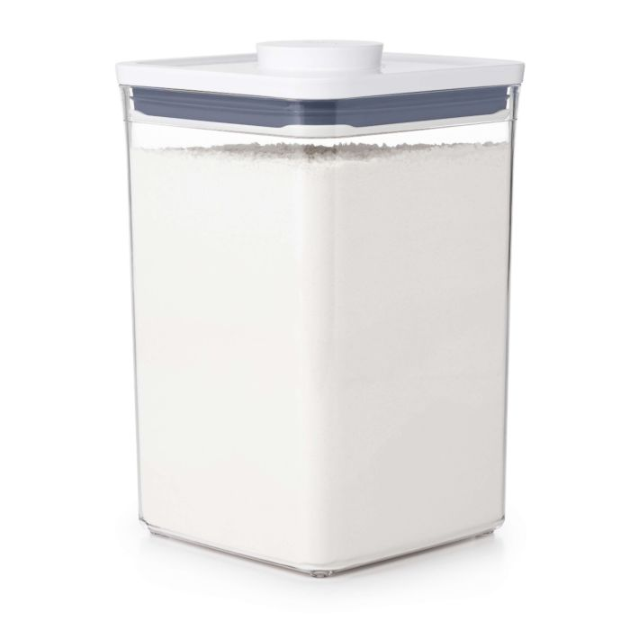 OXO POP　UP コンテナ 7ピースセット　新品　パスタ　ホワイト OXO POP Container Big Square Medium (4.4 Qt)
