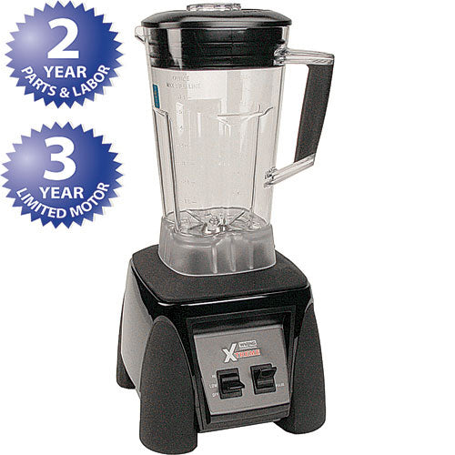 Waring MX1000XTX Xtreme 3 1/2 hp Commercial Blender with Paddle Controls and 64 oz. Copolyester Container