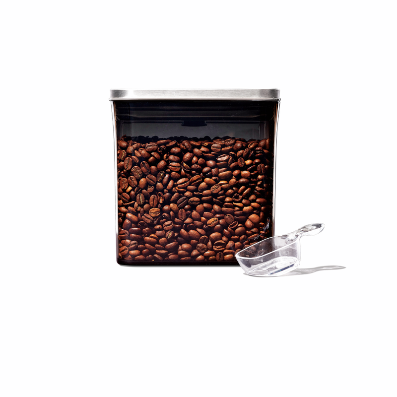 OXO Steel Coffee POP Container (1.7 Qt/1.6 L) with Scoop
