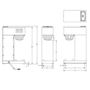 vpr aps pour over coffee brewer preinstall