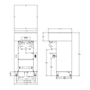 bunn titan dbs single coffee brewer preinstall