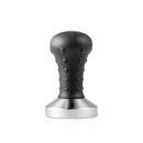 Barista Basics Grip Dot Black Espresso Tamper - 57mm, Flat