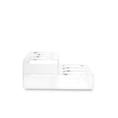 2 tier acrylic 6 bottle syrup holder