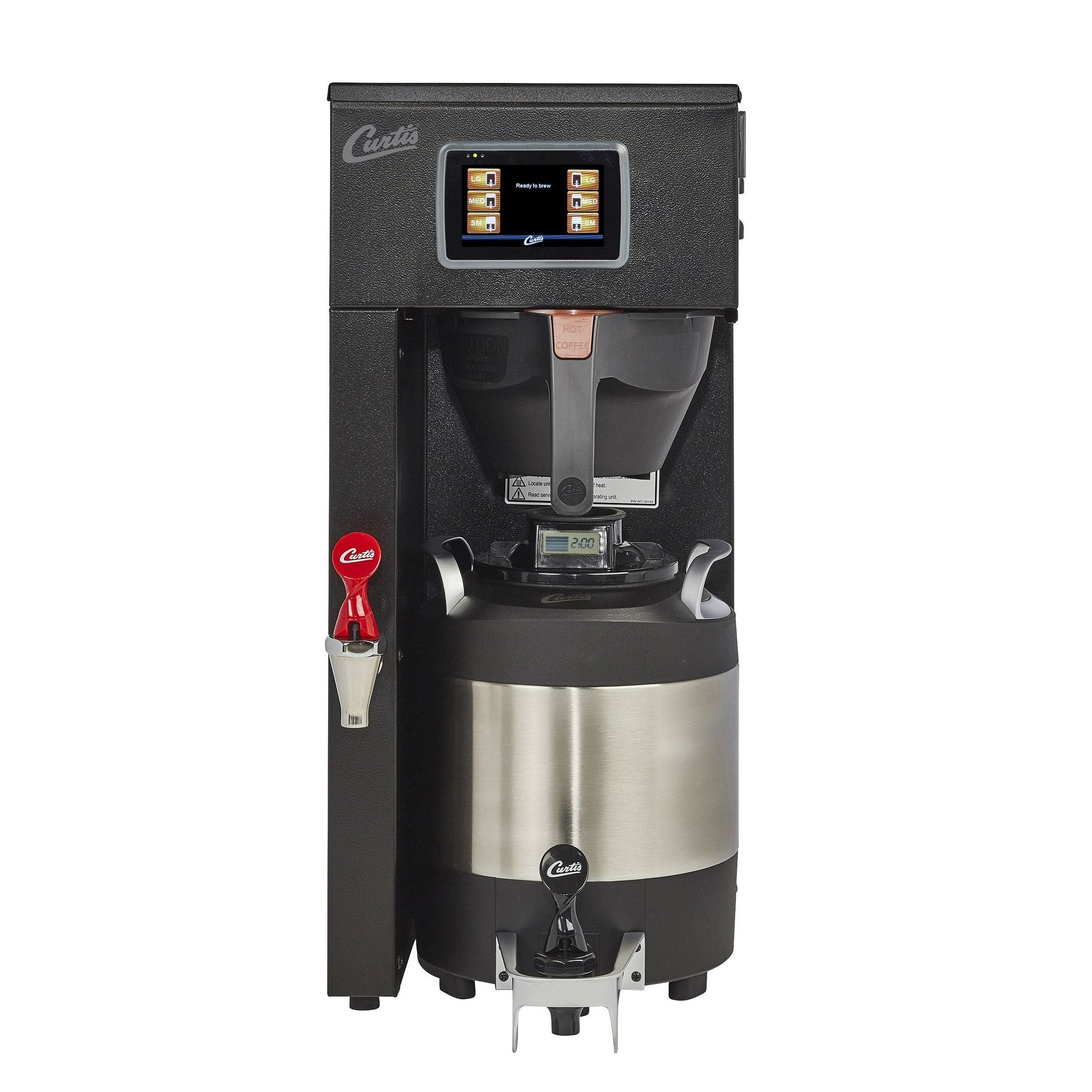 Curtis（ウィルバー・カーティス）コーヒーマシン Wilbur Curtis G4 Single 1.0 Gallon ThermoPro Coffee Brewer - Black