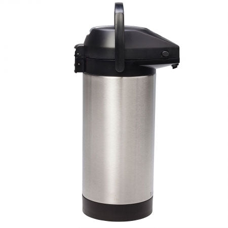 wilbur curtis 1.0 gallon stainless steel coffee airpot with lever handle