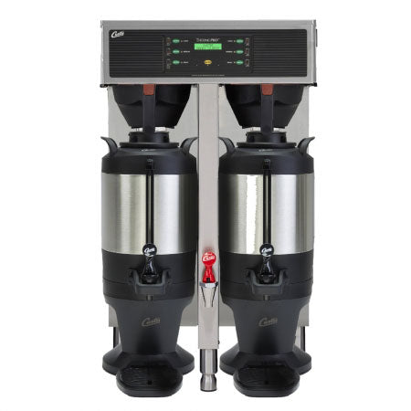 G3 Twin 1.5 Gallon Coffee Brewer, 3 PH w/ Transformer & Basket Locks