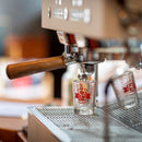 white barista t plus 2 group machine