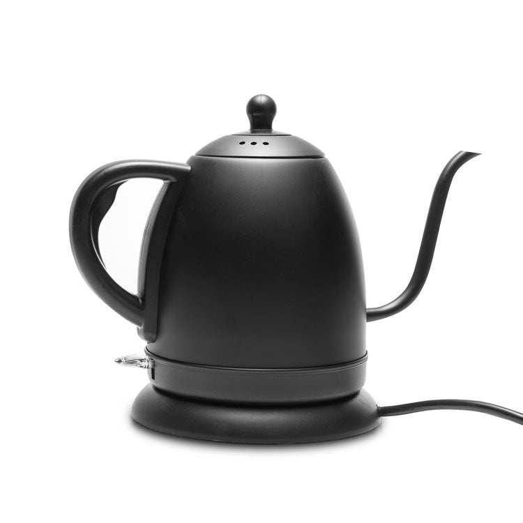 black gooseneck electric kettle