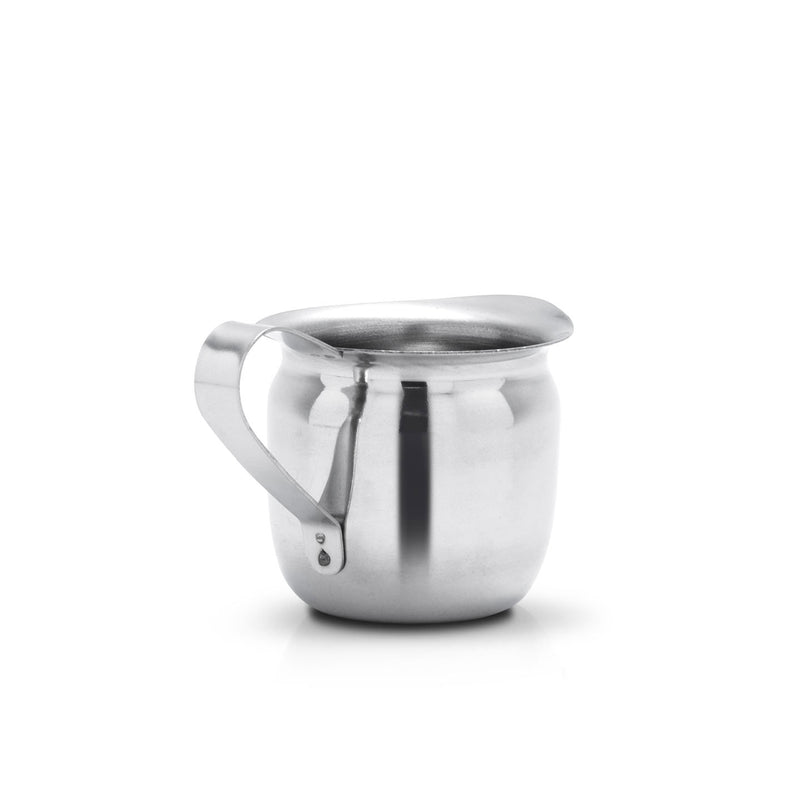 3 ounce stainless steel bell pitcher
