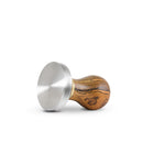 Barista Basics Design 5 Bocote Wood Espresso Tamper - 58mm, Convex