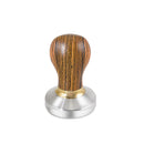 Barista Basics Design 5 Bocote Wood Espresso Tamper - 58mm, Convex