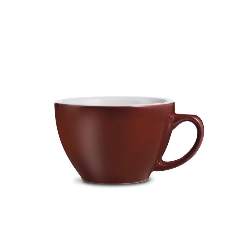 Egg Style Small Cappuccino Cup & Saucer for (5oz/150ml) - Set of 2