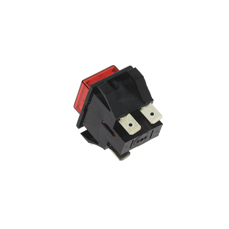 Two Pole Red Interrupter Switch