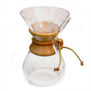 chemex classic 6 cup coffee brewer with original rawhide