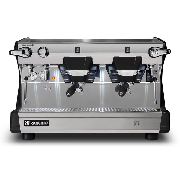 rancilio classe 5 s 2 group black espresso machine