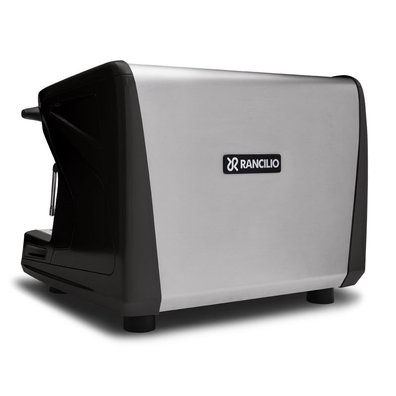 rancilio classe 5 compact 2 group black espresso machine