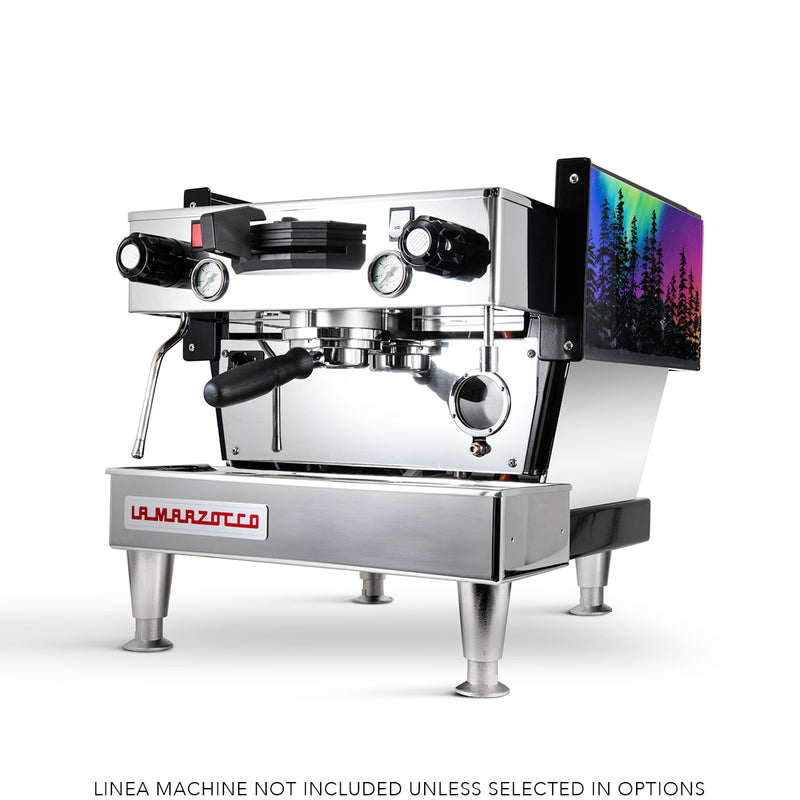 LM LINEA 1GR AV + Northern Lights Espresso Machine Body Wrap - 103