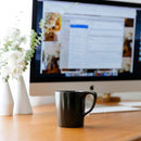 lino coffee mug black