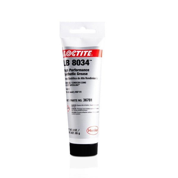 Loctite® LB 8034 White Grease - Food Grade 3oz Tube