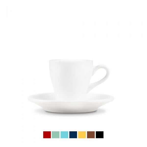 Loveramics Tulip Style Espresso Cup & Saucer (2.7oz/80ml) - Set of 2
