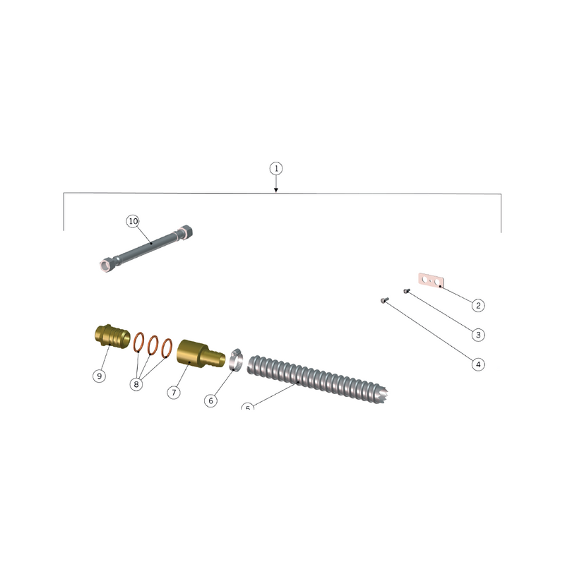 La Marzocco Plumbing Connection Kit for GS3 and Linea Mini (ETL)
