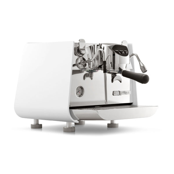 e1 prima espresso machine white